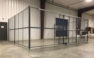 Wire Partition Security Cages