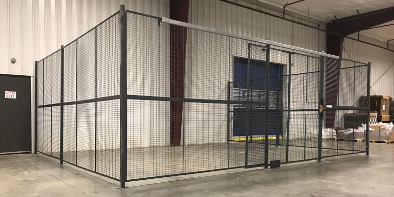 Wire Partition Security Cages